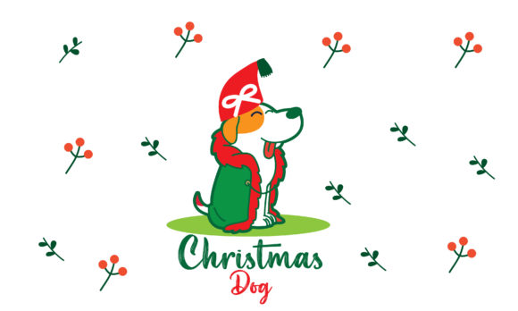 Christmas Collection Dog: Graphics and Crafts for Seasonal Content