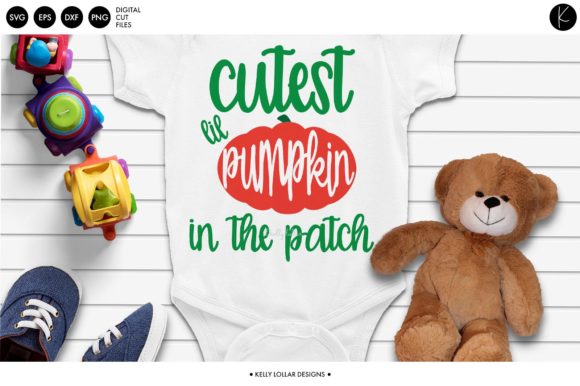 Cutest Lil Pumpkin in the Patch: Graphics for Crafts & Seasonal Content