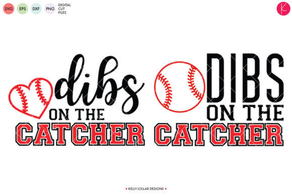 Dibs on the Catcher: Graphics for Crafts & Game-Day Content