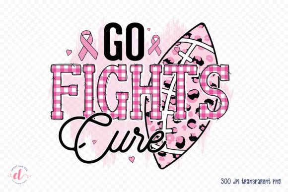 Go Fight Cure PNG Breast Cancer Graphics for Crafts