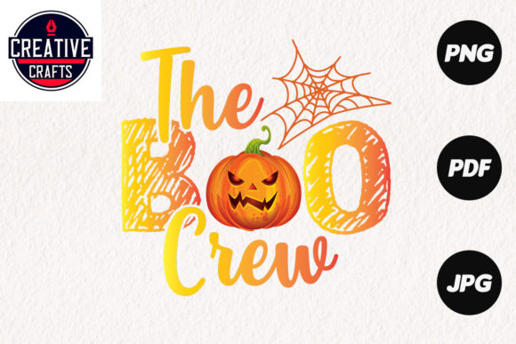Halloween Sublimation the Boo Crew