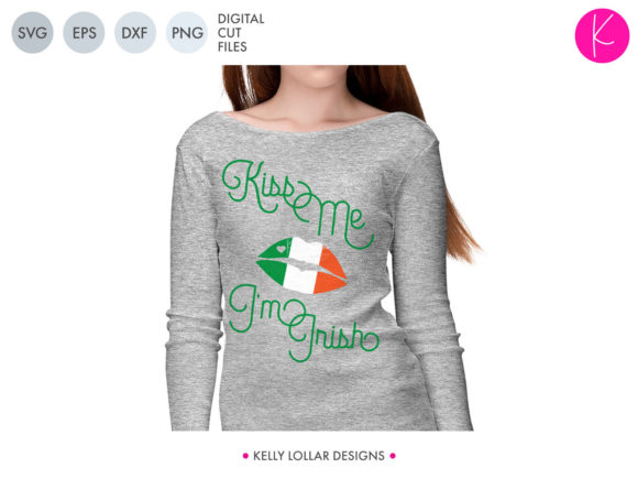 Kiss Me I’m Irish Graphics for Crafts
