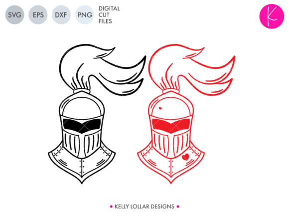 Knight Helmet Graphics for Crafts