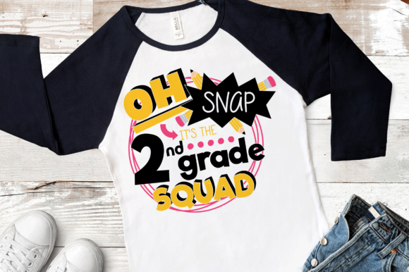 Oh Snap It s the 2nd Grade Squad: Graphics and Crafts for a Nostalgic Vibe