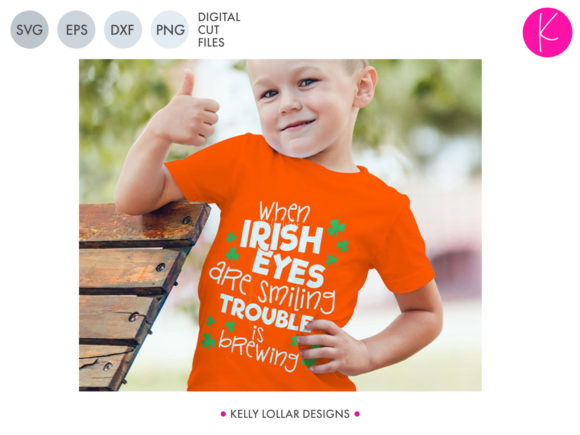 When Irish Eyes Are Smiling Graphics for Crafts